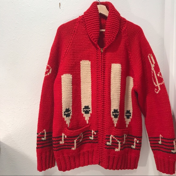 Vintage Knit Grandpa Cardigan - Picture 2 of 7